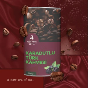 Addis Ababa Coffee Coffee Karadutlu Aromalı Türk Kahvesi 250 gr