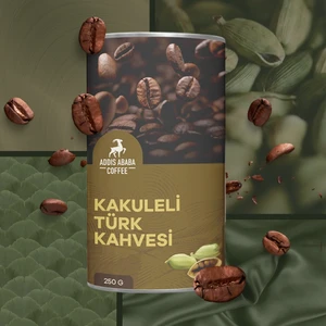 Addis Ababa Coffee Coffee Kakuleli Aromalı Türk Kahvesi 250 gr