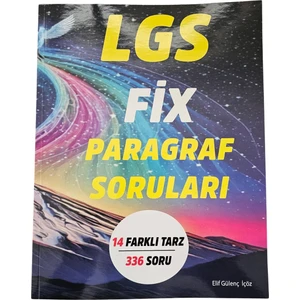 Lgs Fix Paragraf Soruları