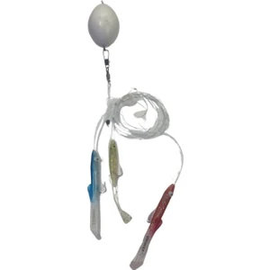 Balık Av Dünyası Top Arkası Levrek - Turna - Çinekop - Istavrit - Tırsi - Lüfer Silikon Balık Seti