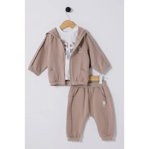 Erkek Bebek Takım Üçlü