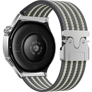 Amazfit Gtr 2 2e Lite 47MM Pace 22MM Kordon Kelebek Klipsli Naylon Kumaş Hasır Örgülü 133