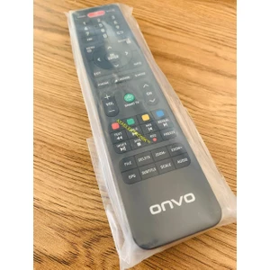 %100 Orjinal Onvo Morio Saba Nordmende Dreamstar Sunny LED Tv Kumandası Orijinal Kumandası Onvo T1320-OV50F353 Android Smart LCD LED Kumandası