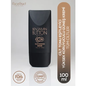 Benjamin Button Effect Sun Cream Tinted Spf 50+ Renkli Güneş Kremi