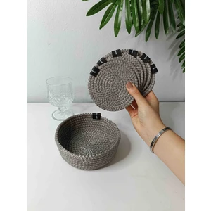 VeronicaArt Bardak Altlığı Hediyelikler, jüt, Trees, Hasır, Halat ipten, Renkli Hediyelik