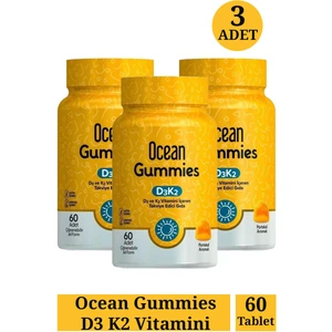 Gummies D3 K2 Vitamini 60 Adet 3 Adet