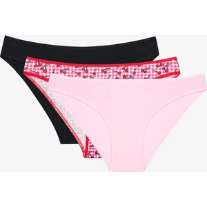 Cherry Kiss 3lü Çok Renkli  Slip Külot