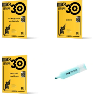 Lgs 8.sınıf Inkılap Ingilizce Din Kültürü Deneme