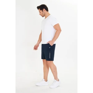 Erkek Stretchfit Kargo Cepli Esnek Şort Lacivert 6040-L