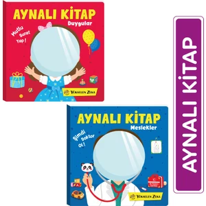 Yükselen Zeka Aynalı Kitap 2'li Set (Duygular - Meslekler)