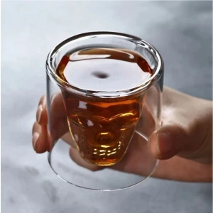 Kuru Kafa Cam BARDAK(2ADET)