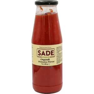 Sade Organik Domates Püresi 680 Gr