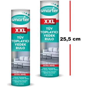 SMARTER XXL 2 Adet Tüy Toplayıcı Yedek Rulo