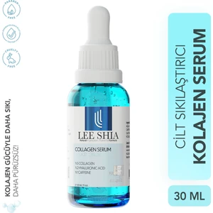 Lee Shia Cilt Sıkılaştırıcı Kolajen Serum 30 ml (COLLAGEN %5 HYALURONİC ACİD %2 CAFFEİNE %1)