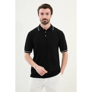 Triko Polo Düğmeli Yaka