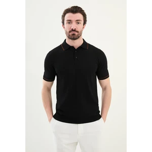 Triko Polo Düğmeli Yaka