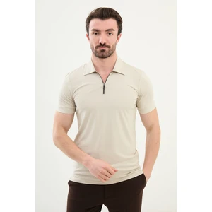 Mcr Penye Polo Fermuarlı Yaka