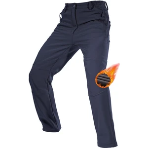 Ghassy Co. Co. Erkek Çift Katmanlı Ultra Kalın Kışlık Kayak Motorcu Outdoor Softshell Pantolon