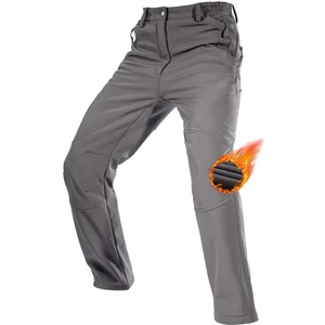 Ghassy Co. Co. Erkek Çift Katmanlı Ultra Kalın Kışlık Kayak Motorcu Outdoor Softshell Pantolon