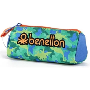 United Colors of Benetton Dinazor Desenli Tek Bölmeli Kalem Çantası 03664