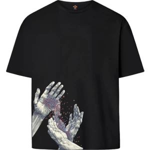Book OrBook Seeds Of Hope  Çift Iplik Dokumalı Rahat Kalıp PAMUK T-Shirt
