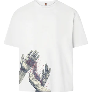 Book OrBook Seeds Of Hope  Çift Iplik Dokumalı Rahat Kalıp PAMUK T-Shirt