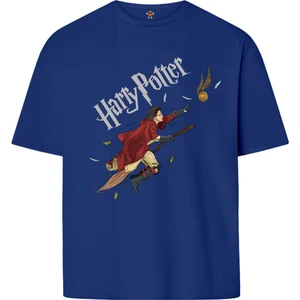 Book OrBook Harry Potter Çift Iplik Dokumalı  Pamuk Premium T-Shirt