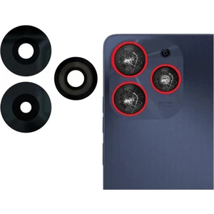 Telefon Kulübesi Tecno Spark 20 Uyumlu Kamera Camı