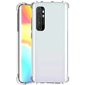  Xiaomi Mi Note 10 Lite Kılıf Köşe Korumalı Kılıf Şeffaf Köşeli Kılıf Slikon - Şeffaf