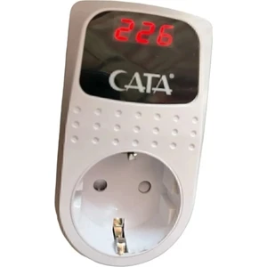 CT-9187 Dijital Akım Korumalı Tekli Topraklı Priz Regülatör