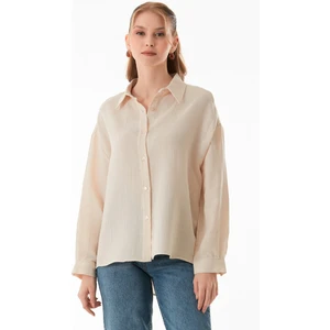 Basic Düğmeli Salaş Gömlek