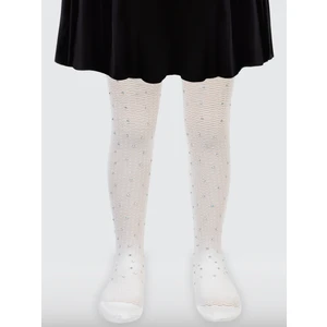 Civil Girls Kız Çocuk Külotlu Çorap 2-12 Yaş Ekru