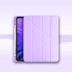 Nezih Case iPad Uyumlu 10.2 (7. 8. 9.nesil) 2020/2021 Uyumlu Kalem Bölümlü Uyku Modlu Katlanabilir Akıllı Kılıf