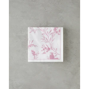 Floryna Kağıt 20'li Kağıt Peçete 33X33 cm Pembe-Beyaz