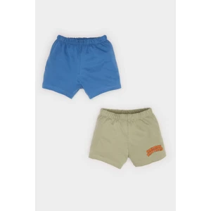 Erkek Bebek Beli Lastikli Baskılı 2'li Şort E6925A525SM