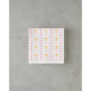 Lovebloom Kağıt 20'li Kağıt Peçete 33X33 cm Pembe - Turuncu
