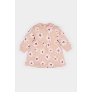 Kız Bebek Çiçekli Uzun Kollu Elbise E5788A525SP