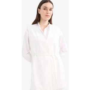 V Yaka Bağcıklı Basic Yelek E7981AX25SM