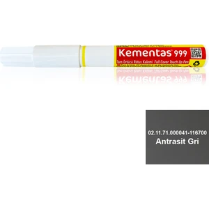 Tam Örtücü Rötuş Kalemleri 02.11.71.000041-116700 Antrasit Gri Rötuş Kalemi