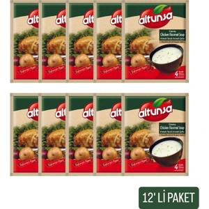 Hazır Çorba Kremalı Tavuk 60 gr 12 Li Paket