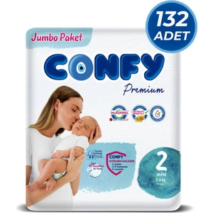 Premium 2 Numara Bebek Bezi Mini 3 - 6 Kg 132 Adet