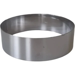 Çember Pasta Kalıbı 0,8mm Ø10 cm H:3 cm