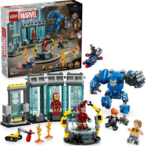 LEGO® Marvel Iron Man'in Laboratuvarı: Zırh Salonu 76315 - 8 Yaş & Üzeri Çocuklar için Yaratıcı Oyuncak Yapım Seti (384 Parça)