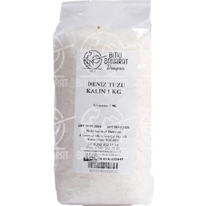 Bitki Baharat Dünyası Deniz Tuzu Kalın 1 kg