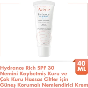 Hydrance Rich SPF 30 Nemini Kaybetmiş Kuru ve Hassas Ciltler için Güneş Korumalı Nemlendirici Krem 40 ml