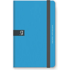 Lead Notes Sert Kapak Dikişli Lastikli Not Defteri Çizgili 9X17 80 Yaprak (6978)