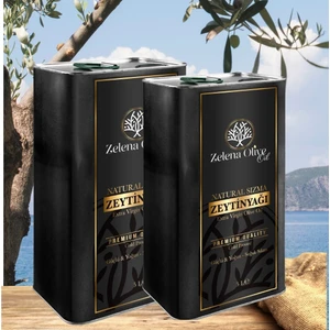 Zeytinyağı Erken Hasat Soğuk Sıkım Natürel Sızma Zeytinyağı 2'Lİ 5LT Teneke