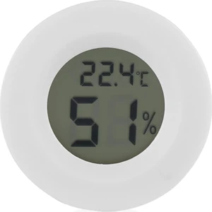 Dijital Termometre ve Higrometre LCD Ekranlı Sıcaklık Nem Ölçer- Beyaz