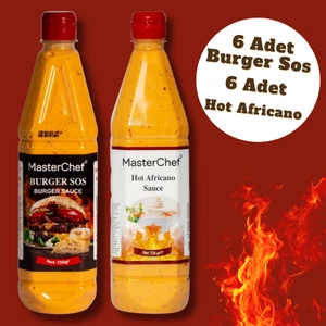 Master Chef Food Burger Sos ve Hot Africano Sos 730 gr