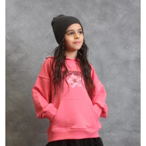 Kız Çocuk Kapüşonlu Sweatshirt